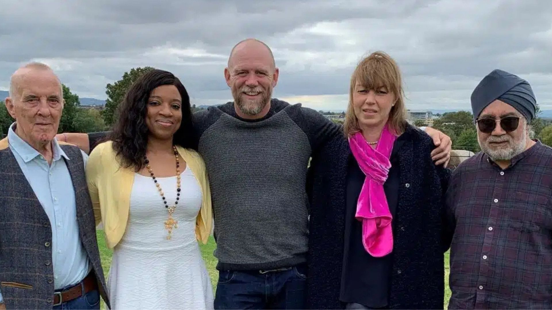 An image of a group of five of our volunteers and ambassadors.